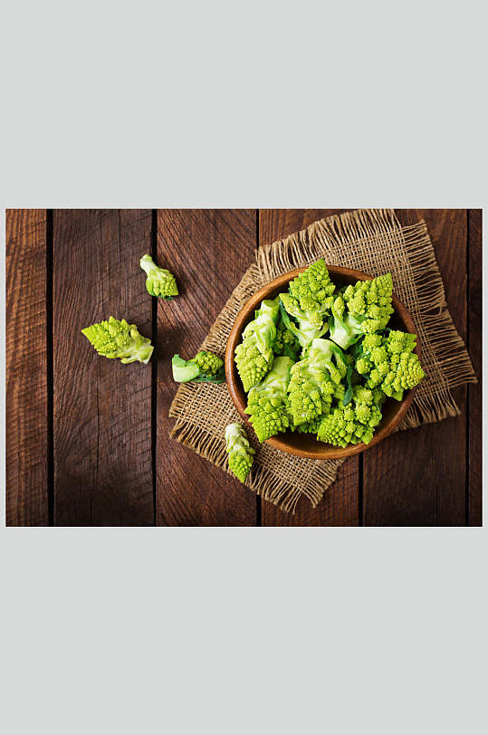 高清蔬菜美食图片 宝塔菜花