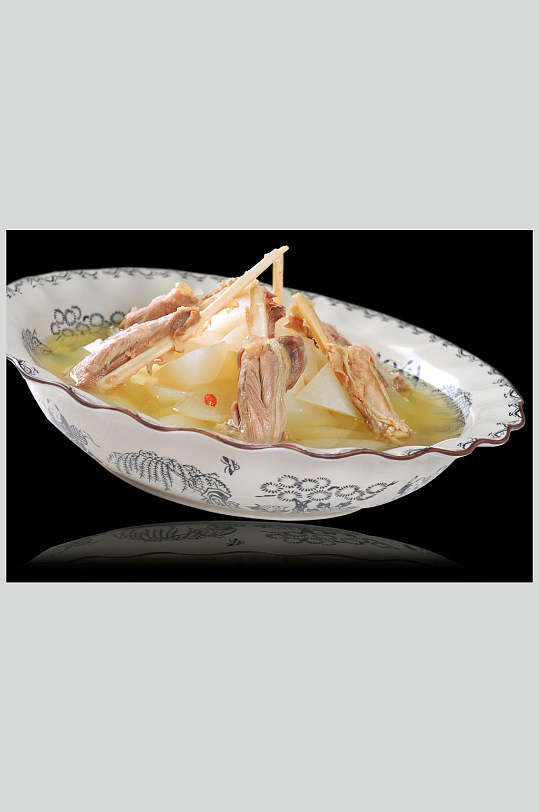 餐饮美食高清图片萝卜寸骨