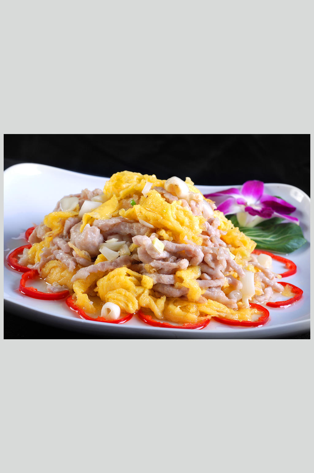 桂花肉丝素材