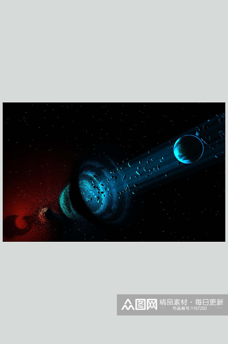 CG星球引力宇宙科幻壁纸图片素材