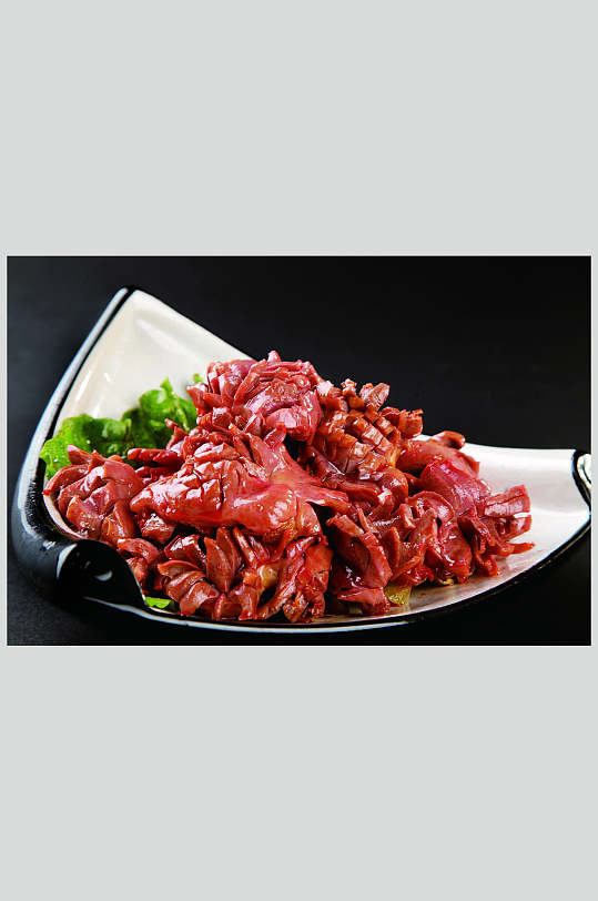 鲜鸡胗美食图片