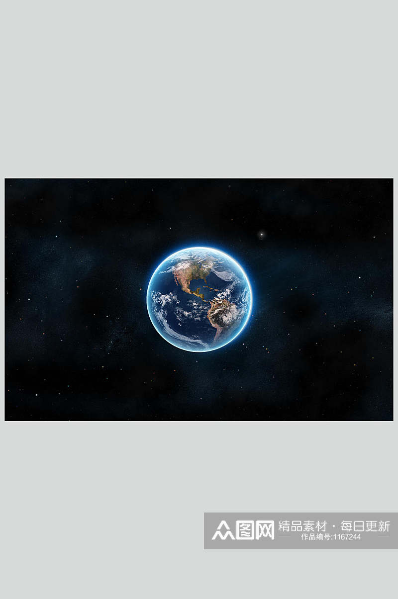 太空地球宇宙科幻壁纸素材
