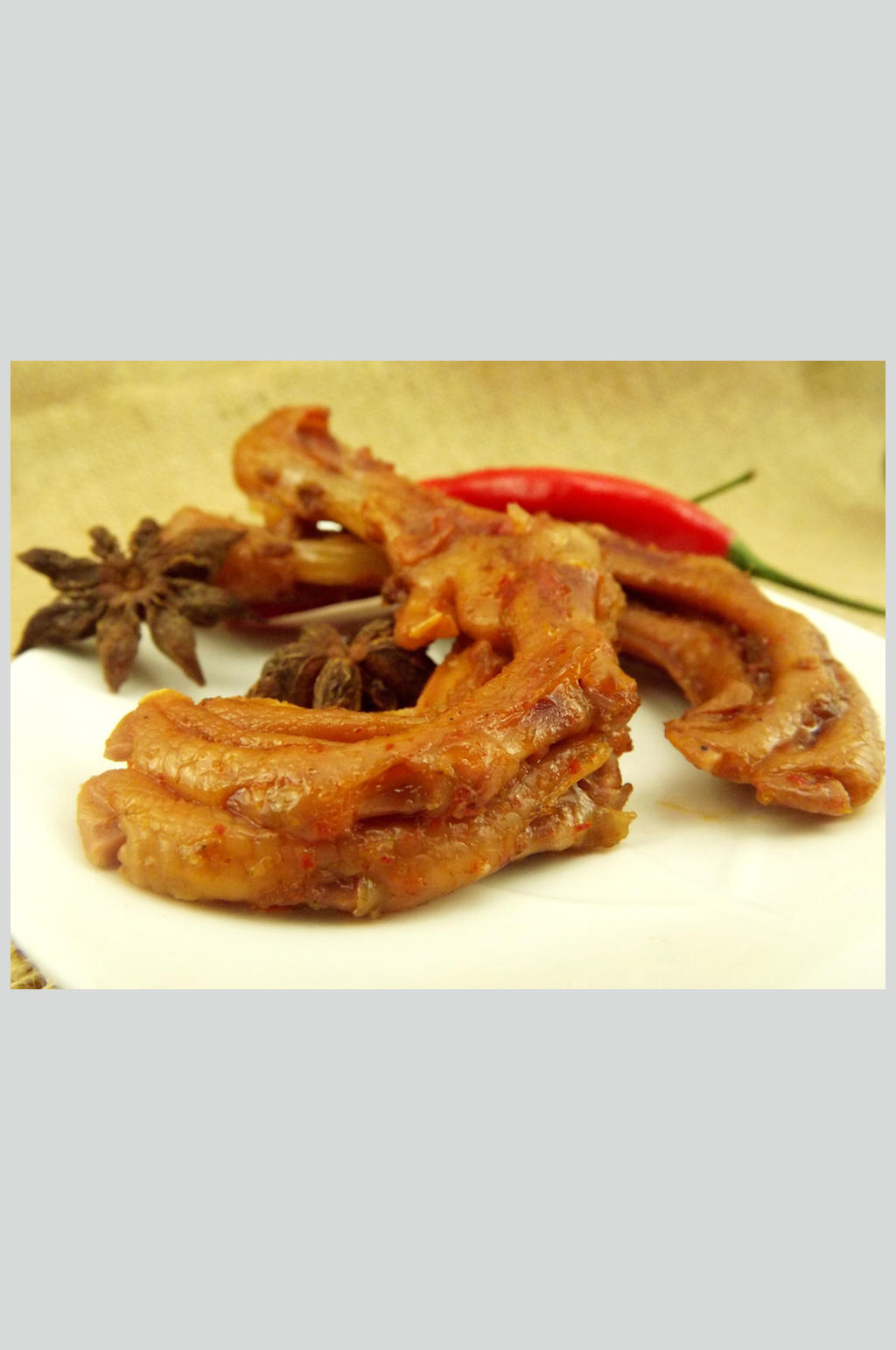 美味鸭掌素材