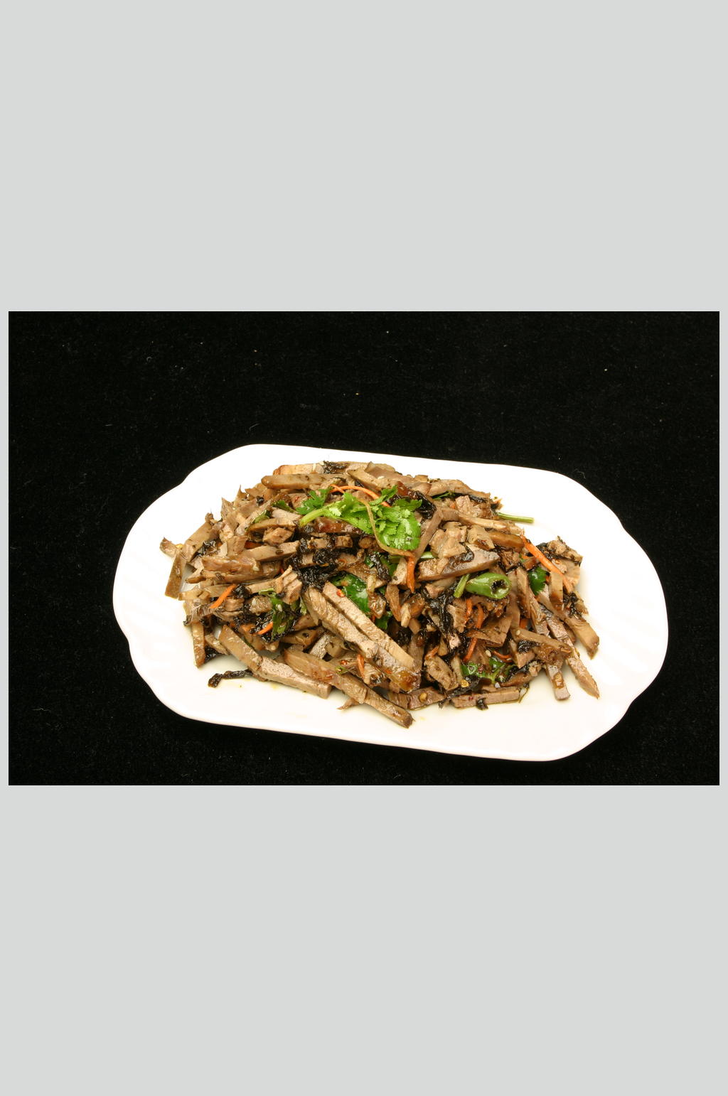 榄菜拌牛肉丝j素材