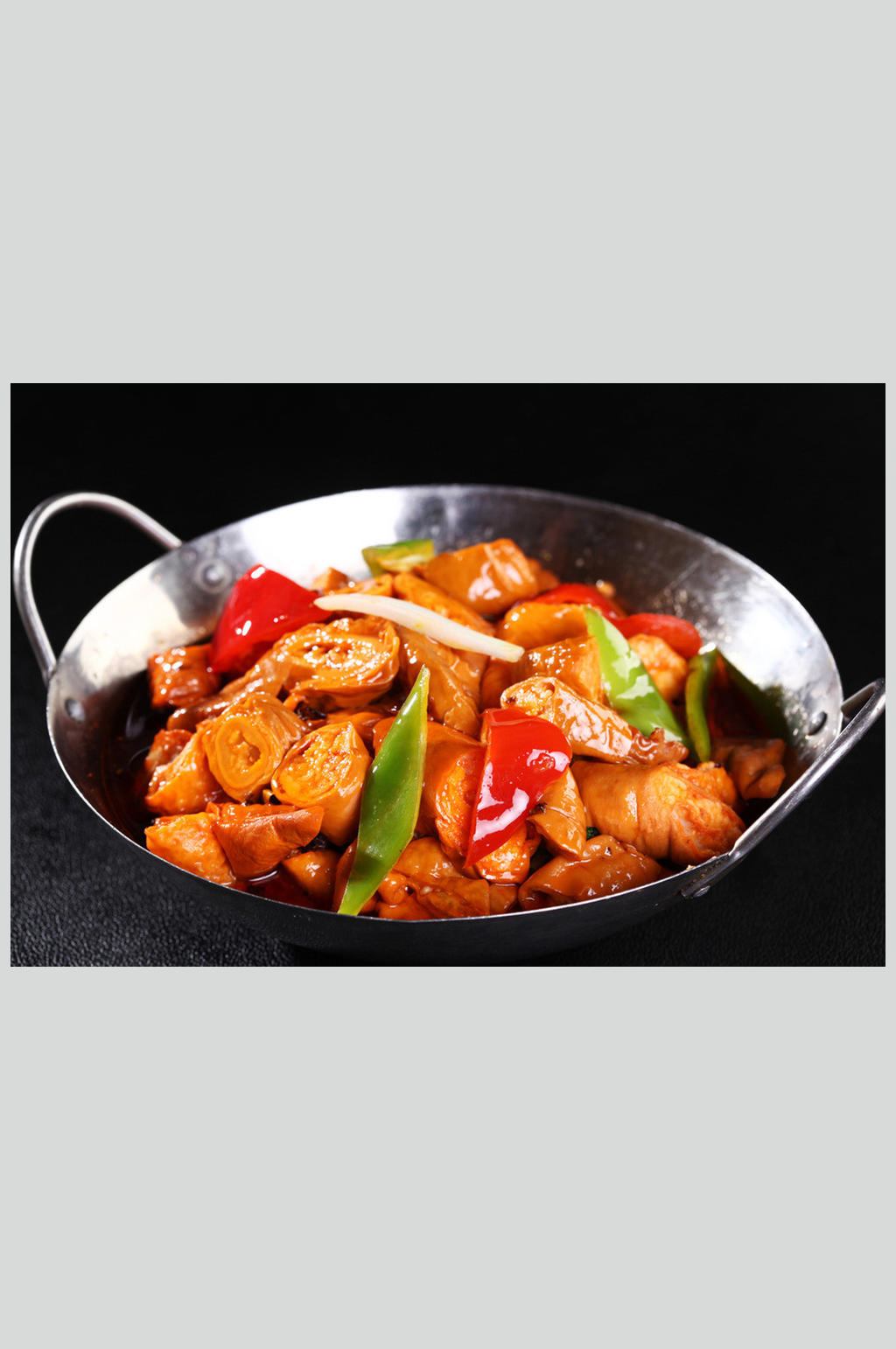 干锅肥肠美食高清图片素材