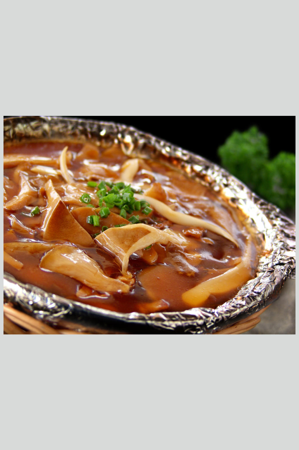 鲍汁杂菌煲素材