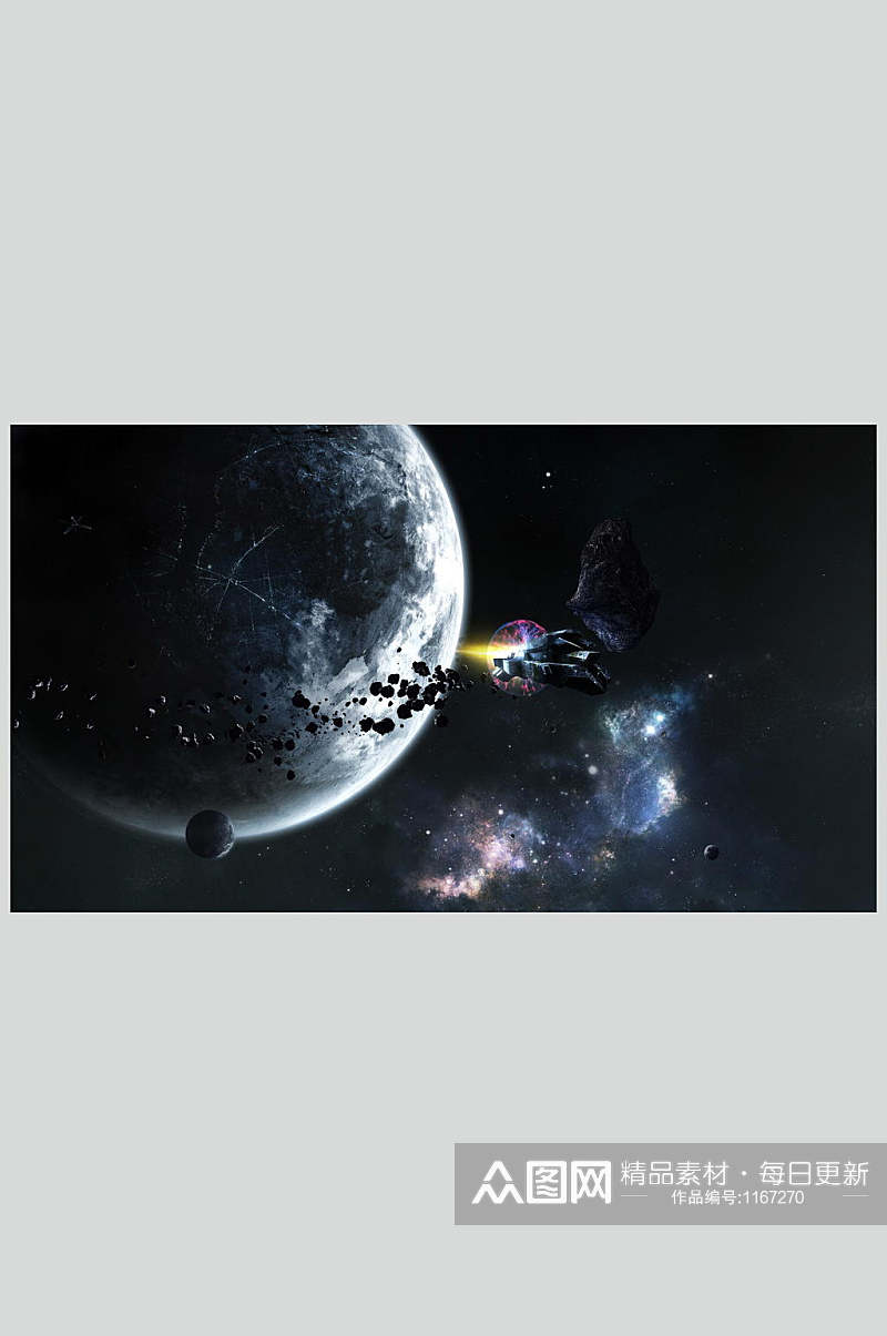 星球宇宙科幻壁纸图片素材