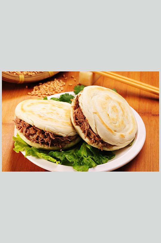 西北肉夹馍-众图网