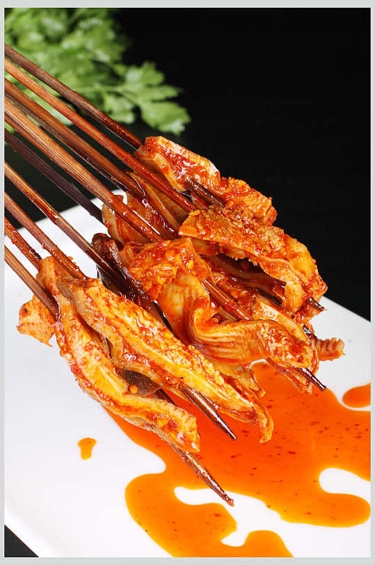 串串麻辣烫美食图片 牛肚