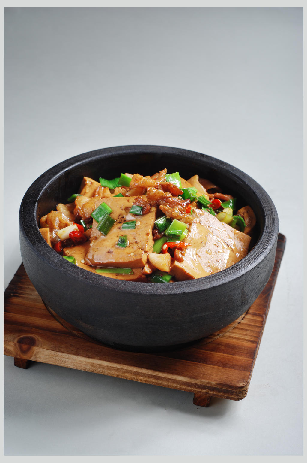 石锅豆腐素材