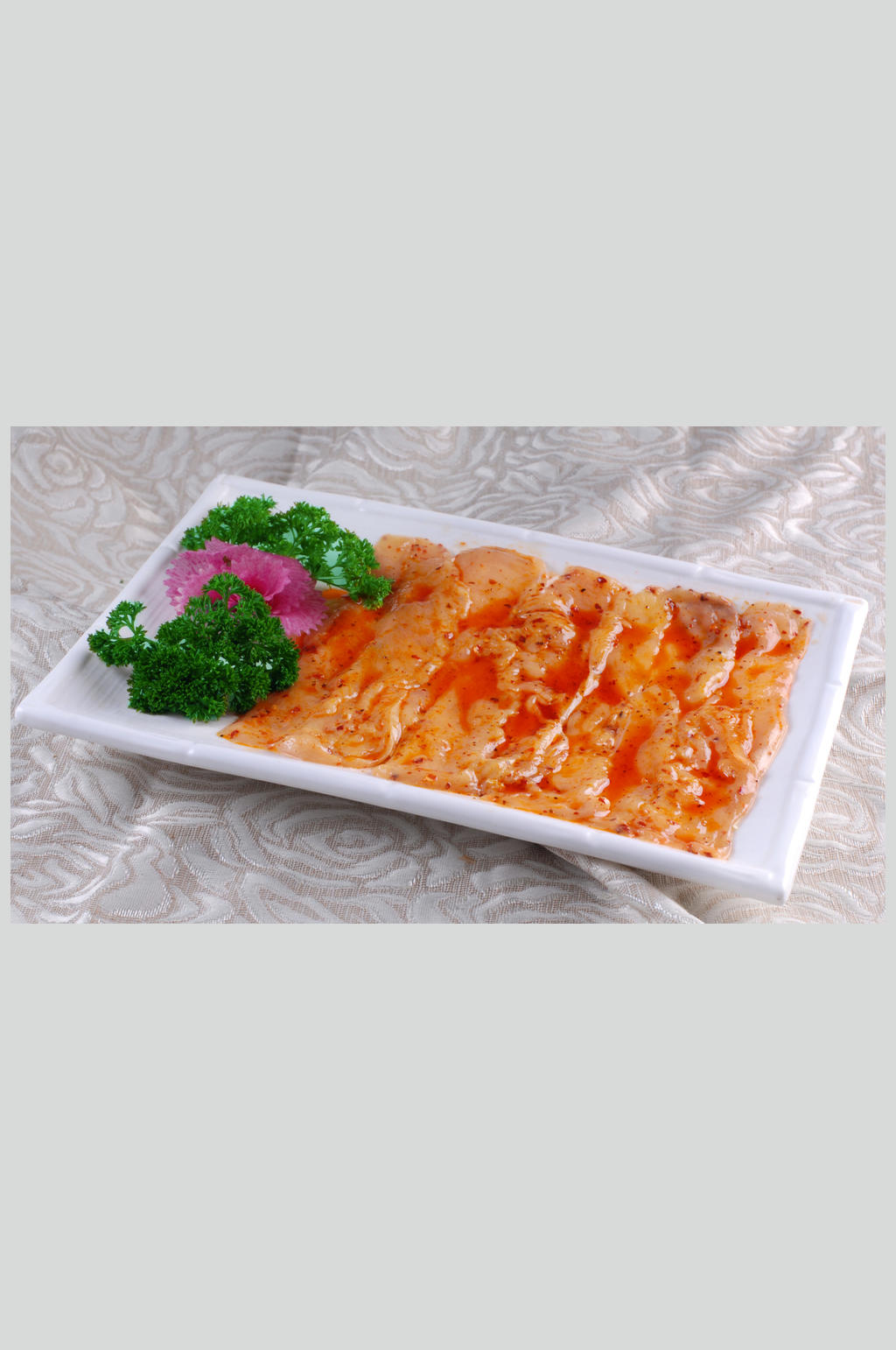 荤菜麻辣鸡片素材