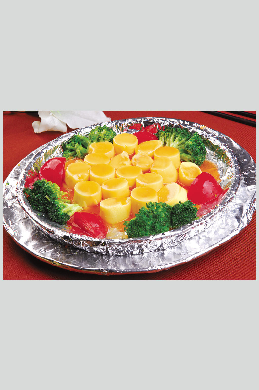 铁板日本豆腐素材