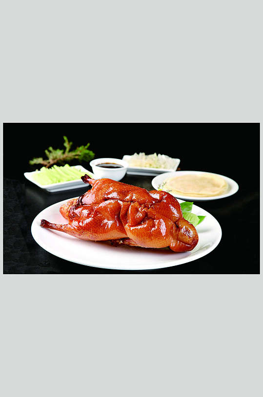 北京烤鸭餐饮美食图片