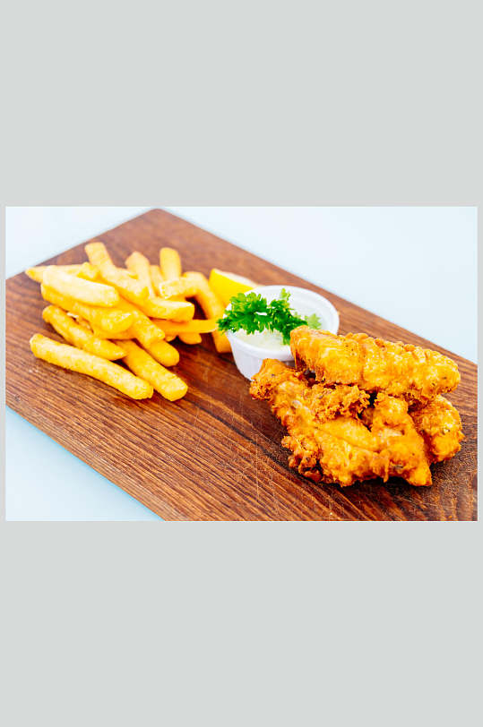 薯条鸡翅