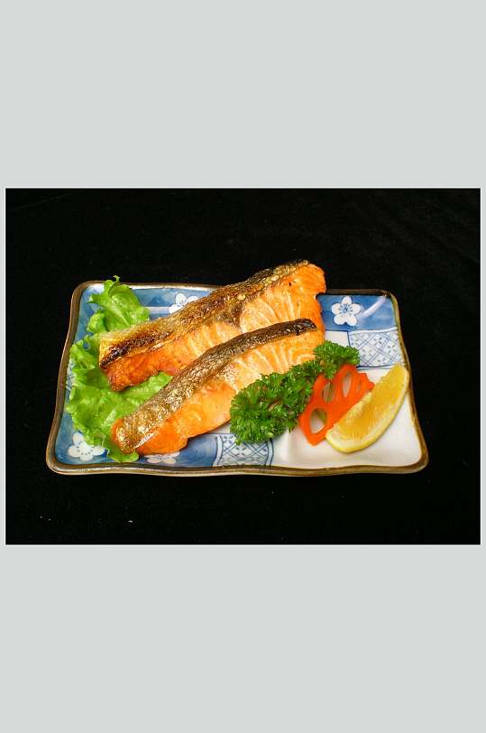 烤三文鱼排