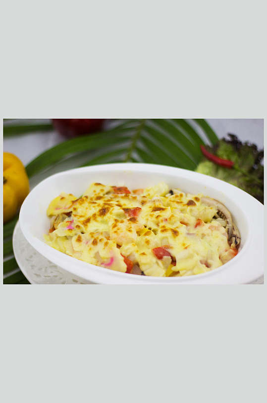 皇牌芝士海鲜焗饭