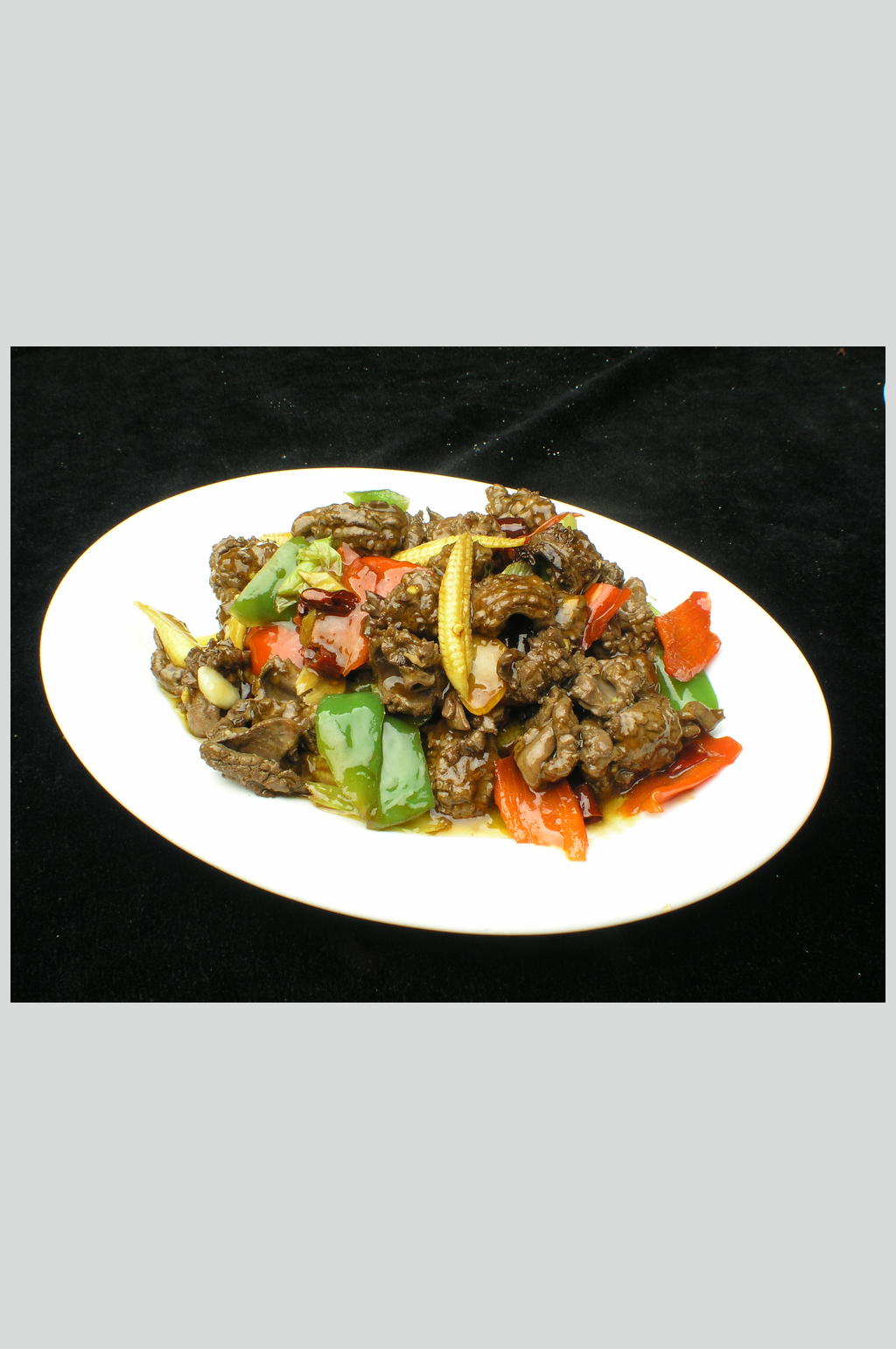 麻辣鸭心素材