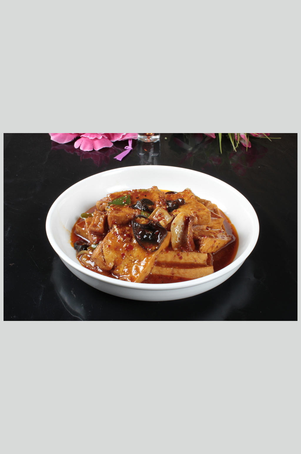 家常豆腐素材
