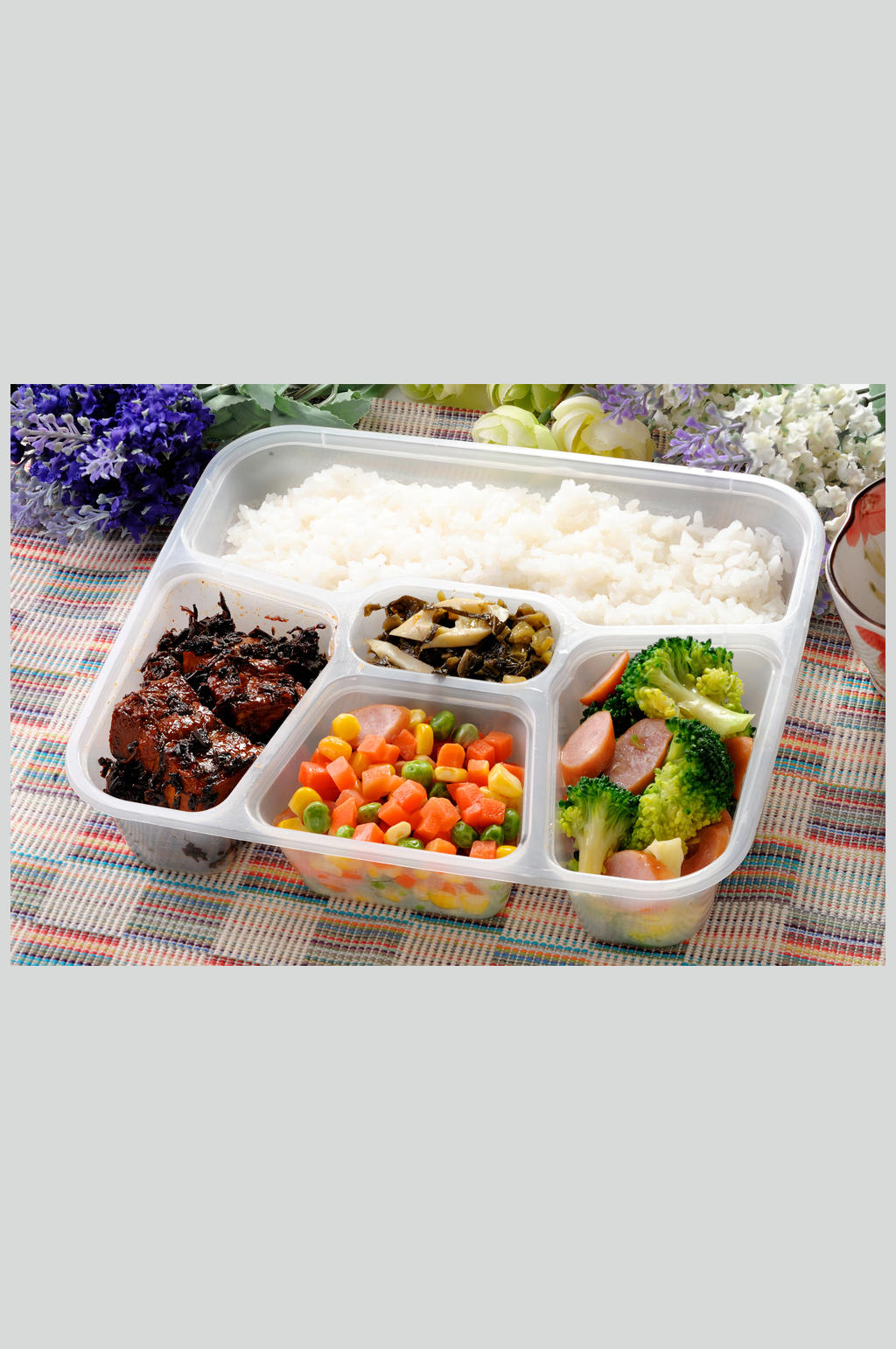 干菜扣肉便当素材