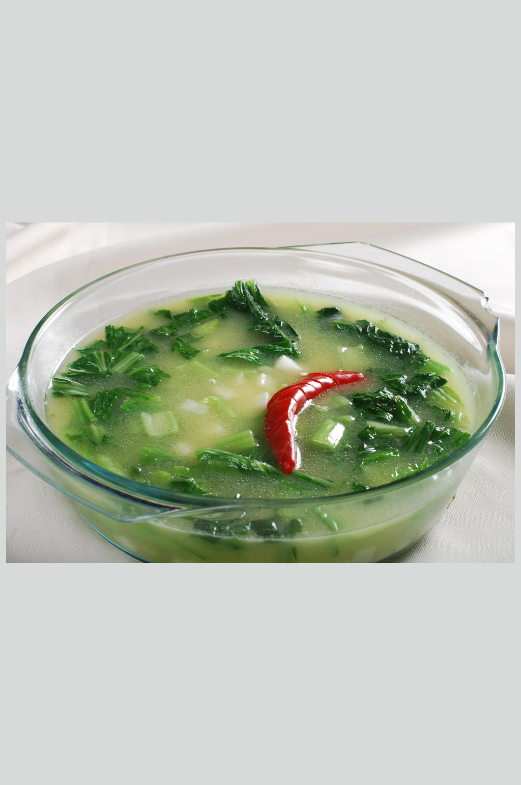 上汤山药芥菜素材