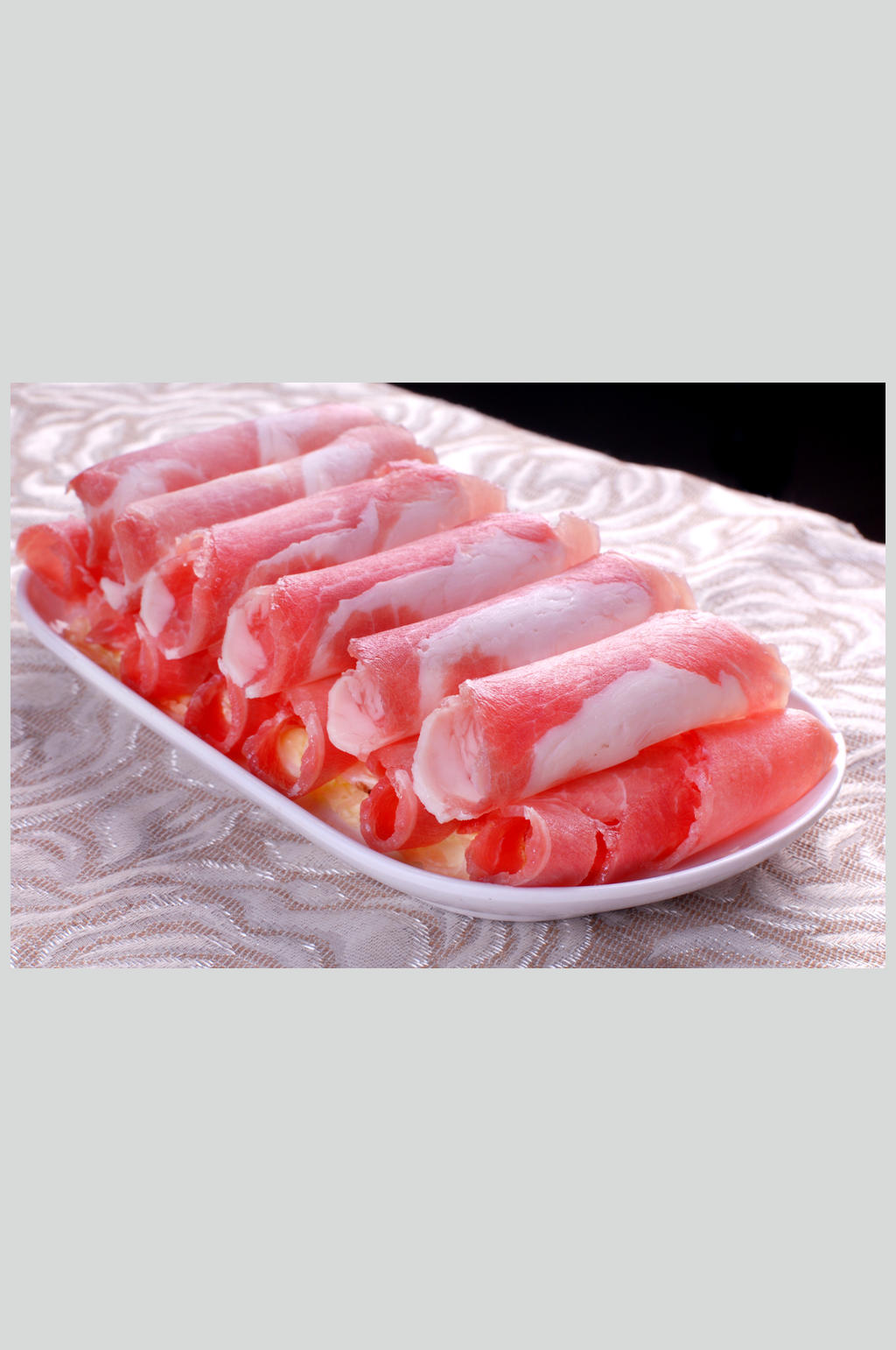 荤菜涮羊肉美食餐饮图片素材