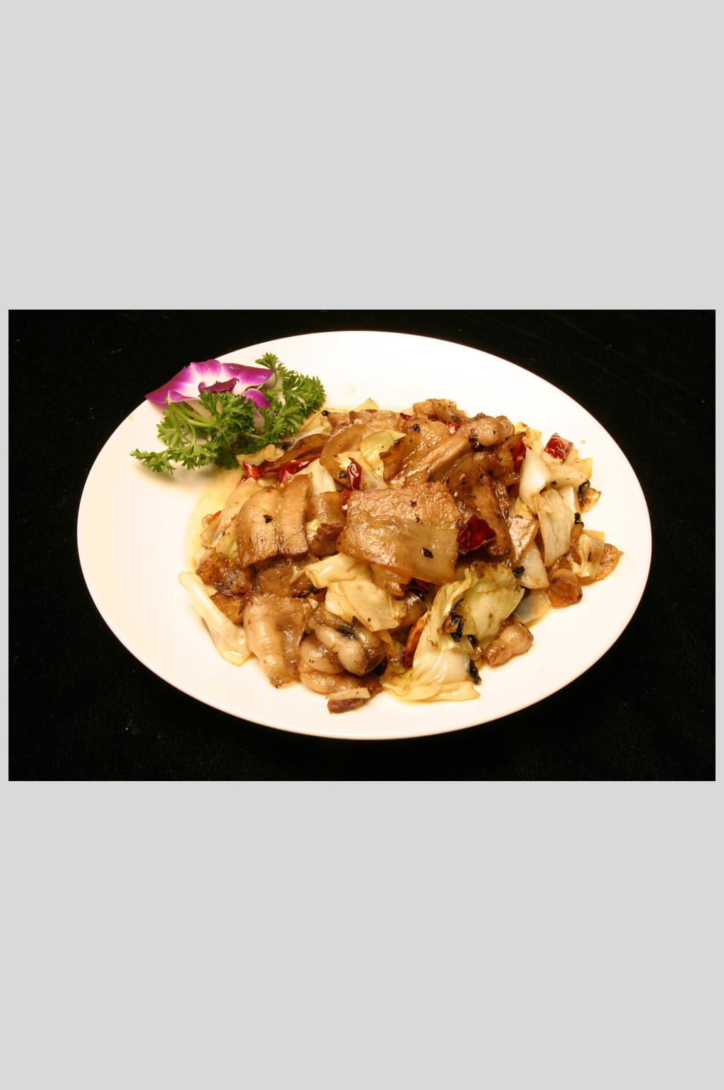 农家回锅肉素材