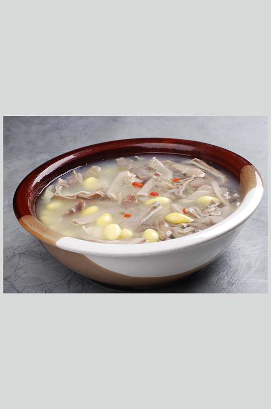 白果猪肚汤高清图片