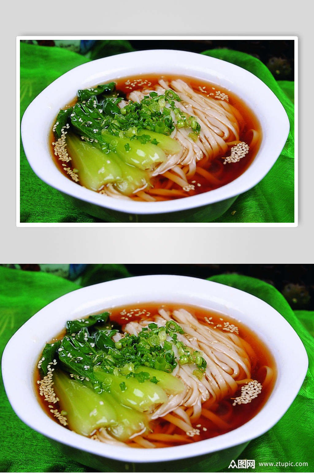 酸汤面美食图片