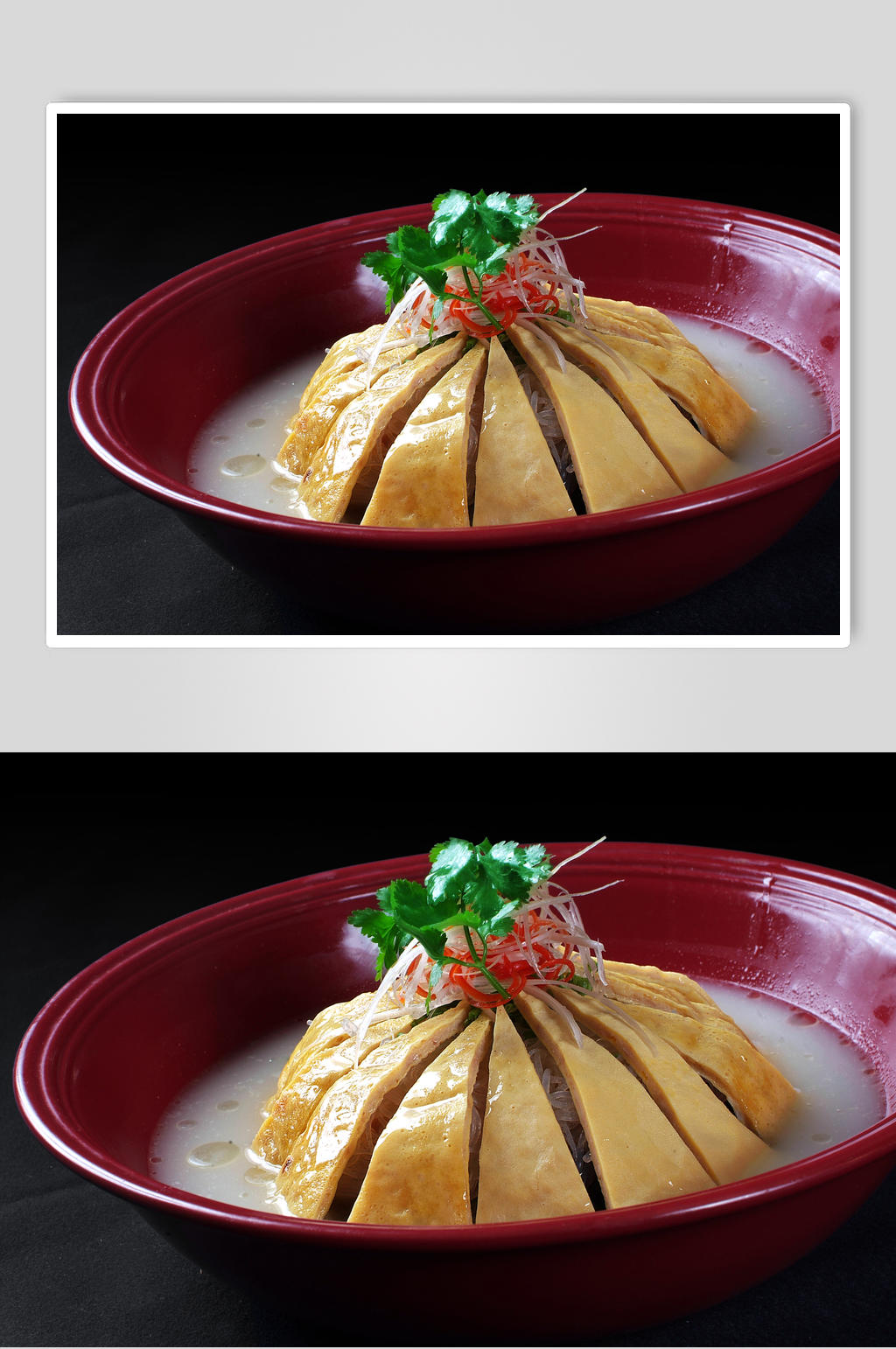 农家镶碗素材