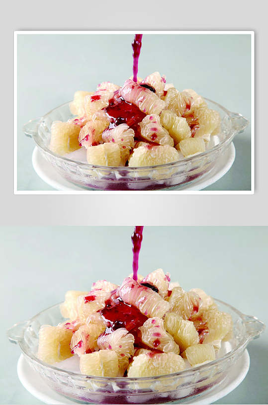 蓝莓冰柚-众图网