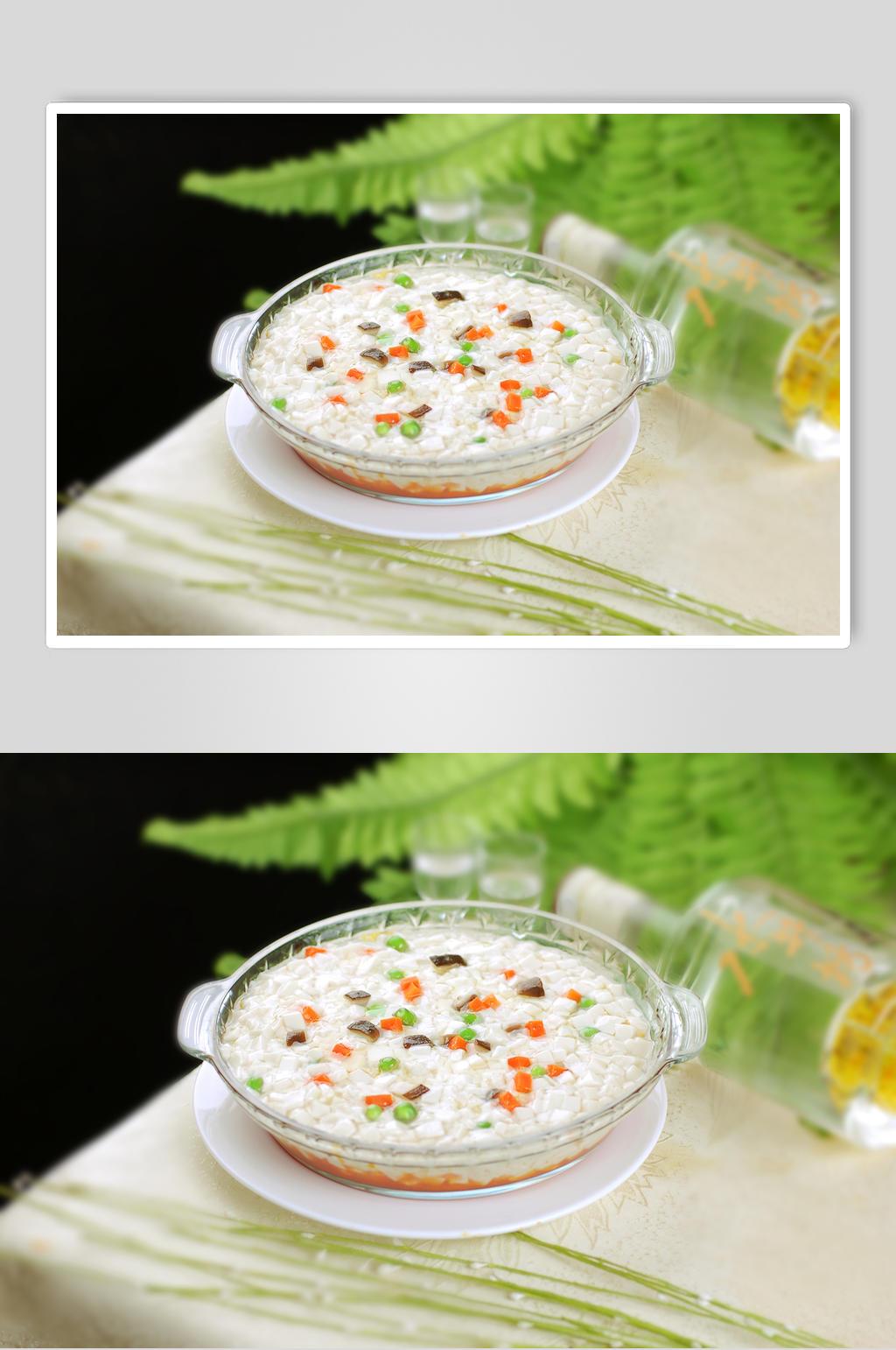 一品皇上玉豆腐素材