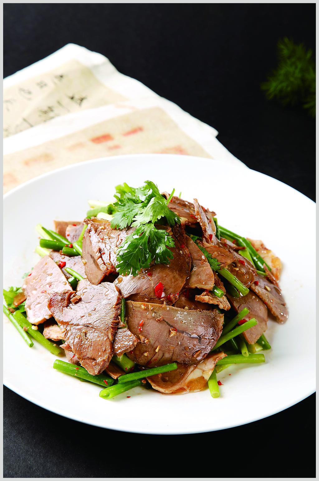 米椒牛腱肉素材