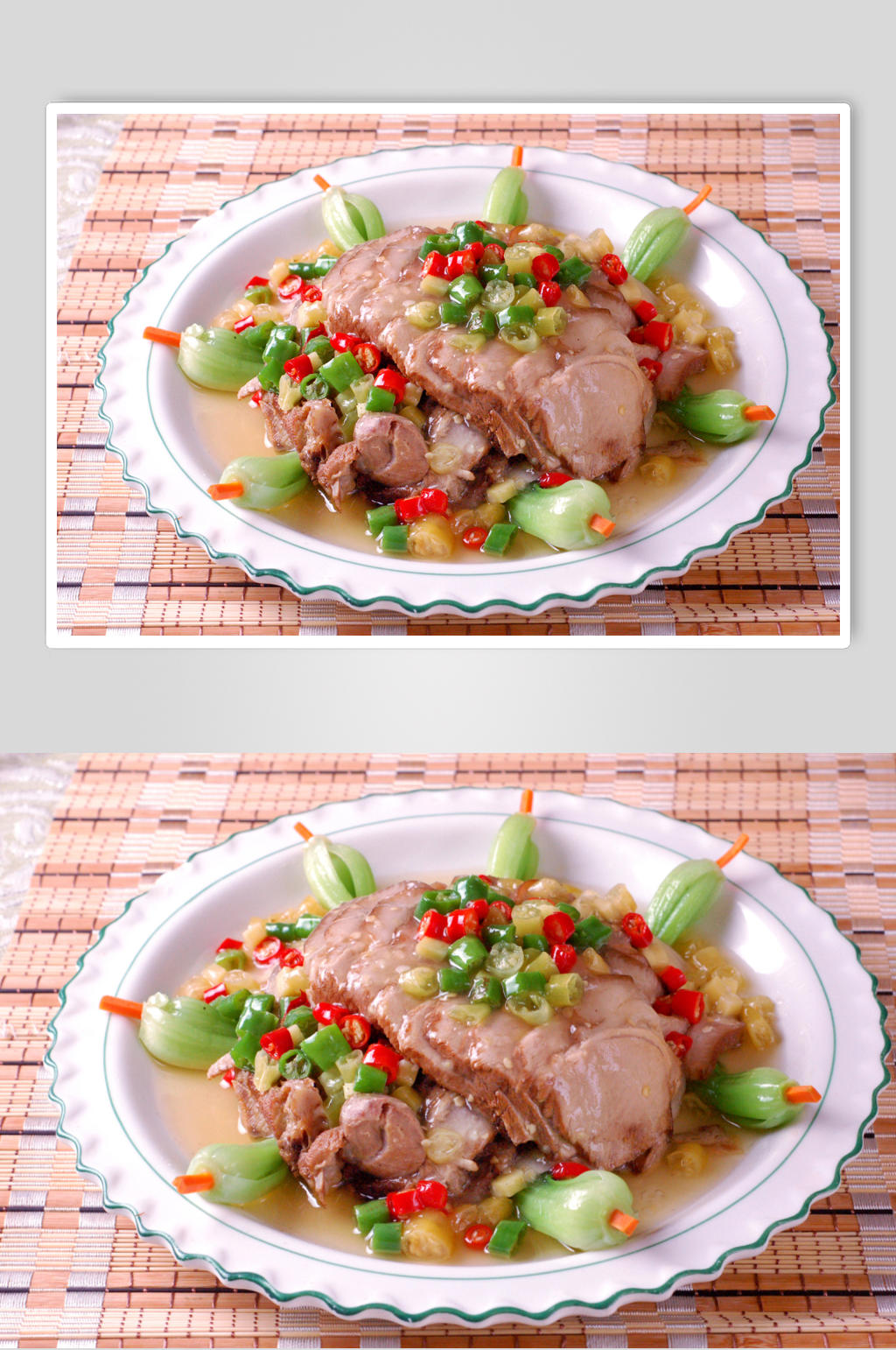 鲜椒香肘素材