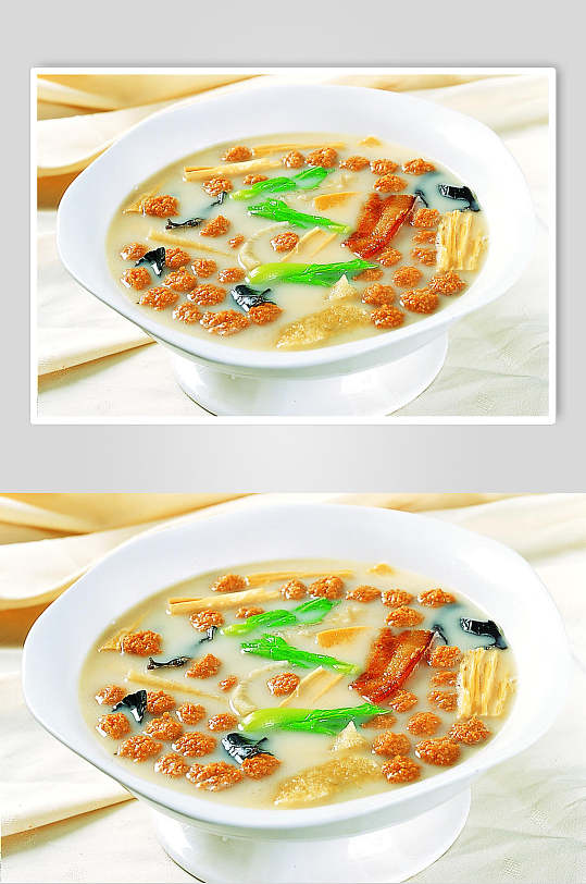 烩三鲜美食图片