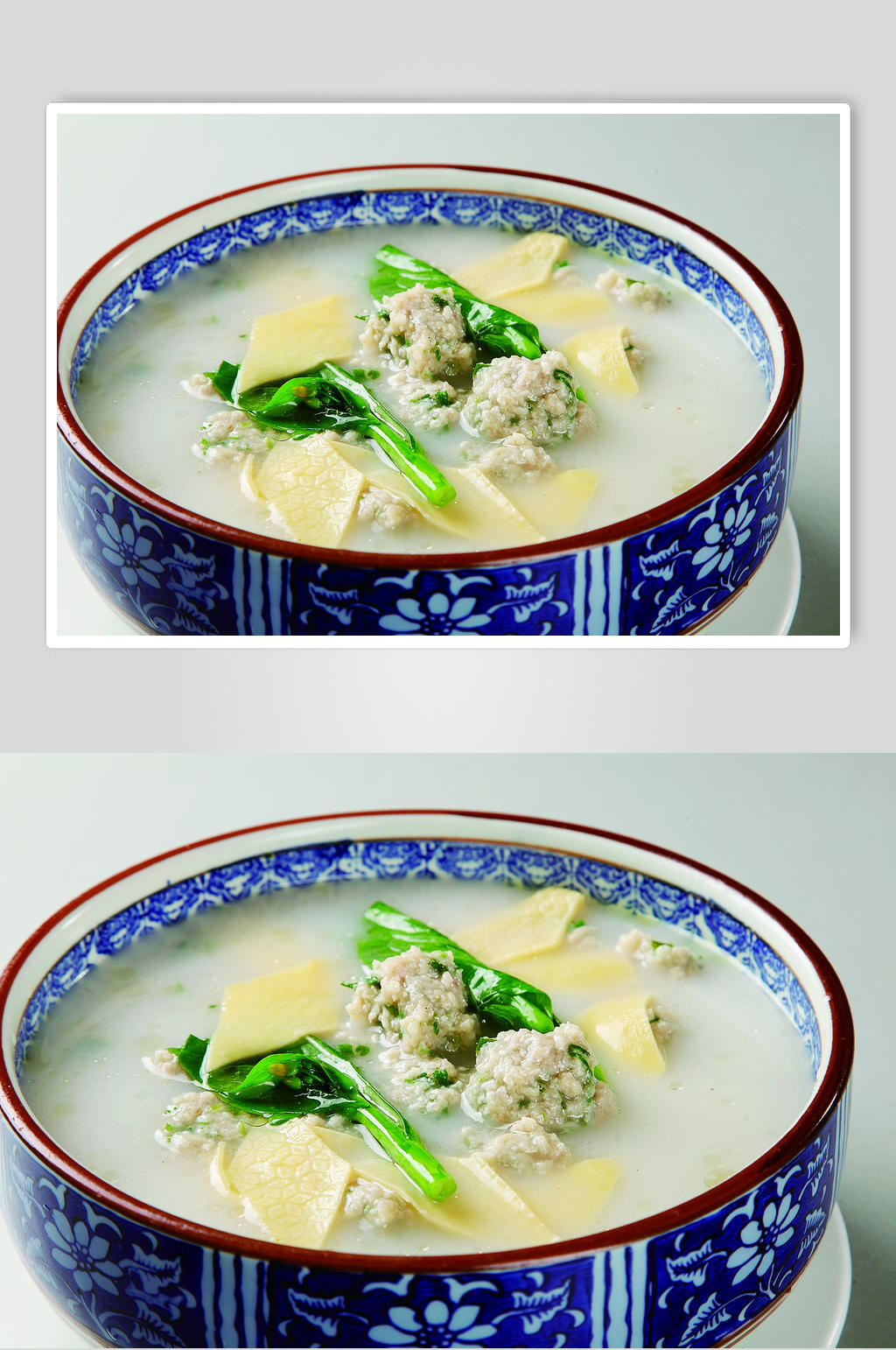 生汆菜丸素材