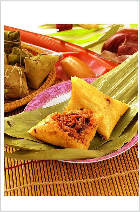 端午节的吃粽子的图片-端午节的吃粽子的素材下载-众图网