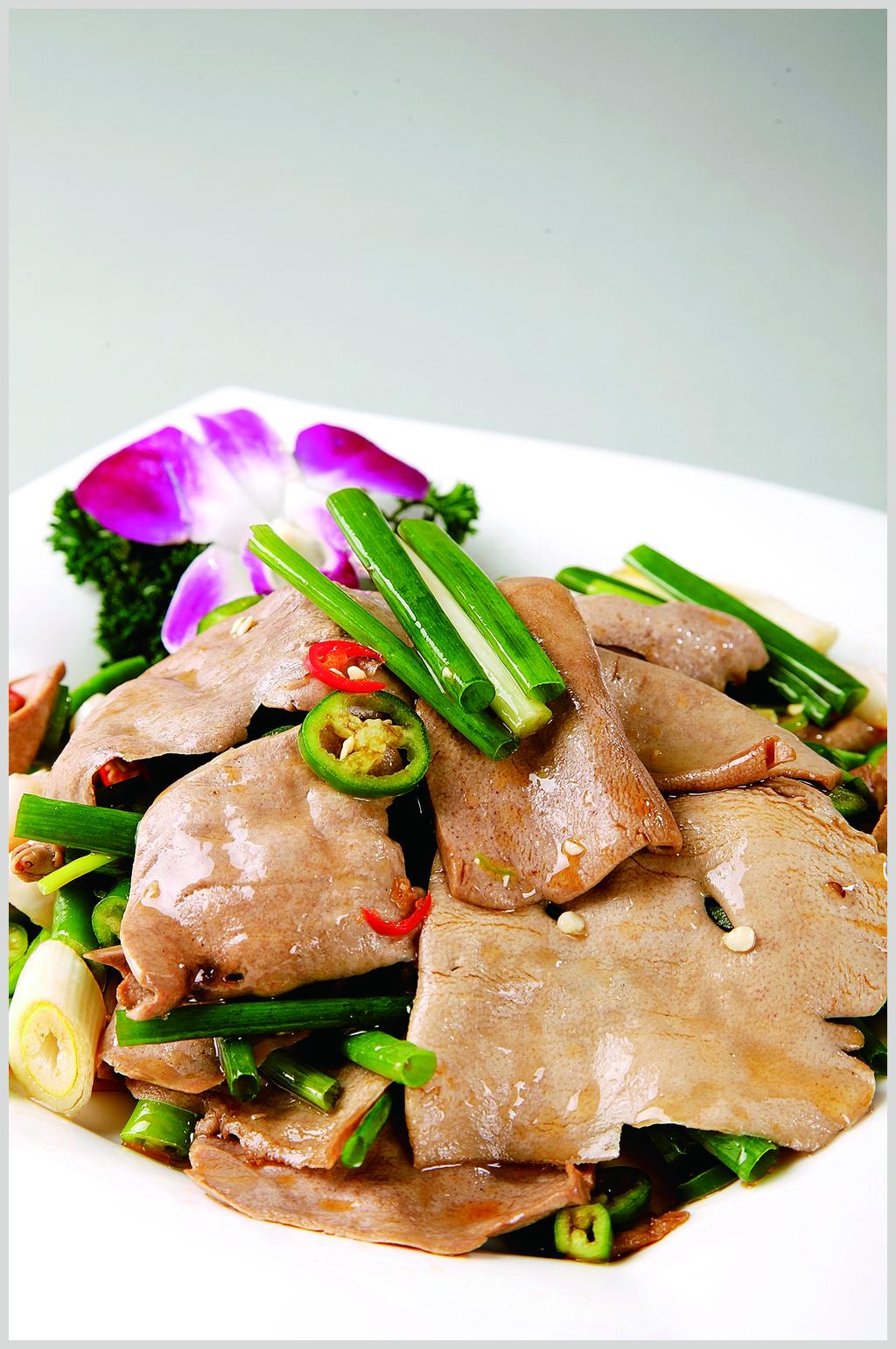小炒腰片素材