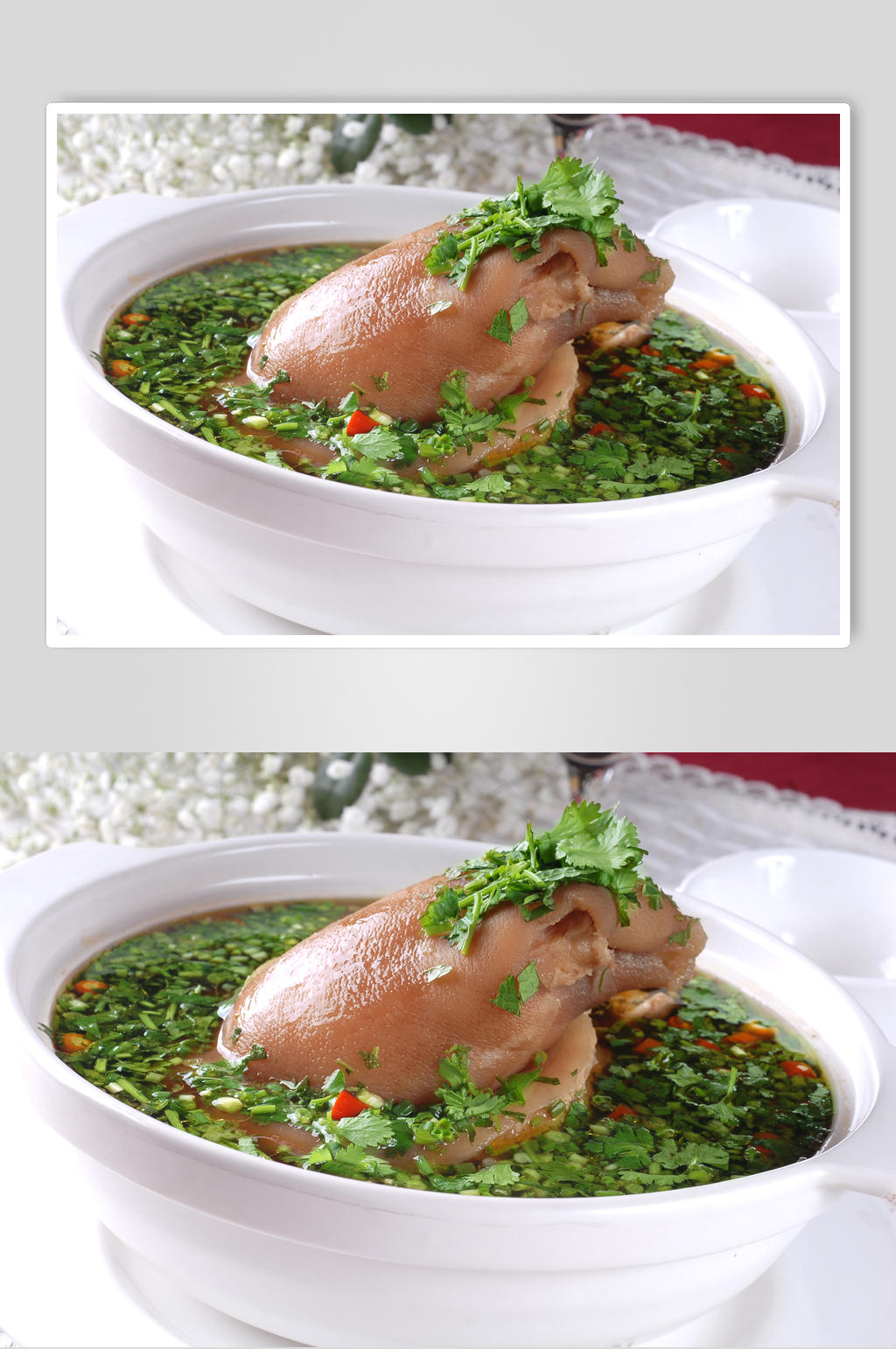 菜根肘子怪味肘子素材