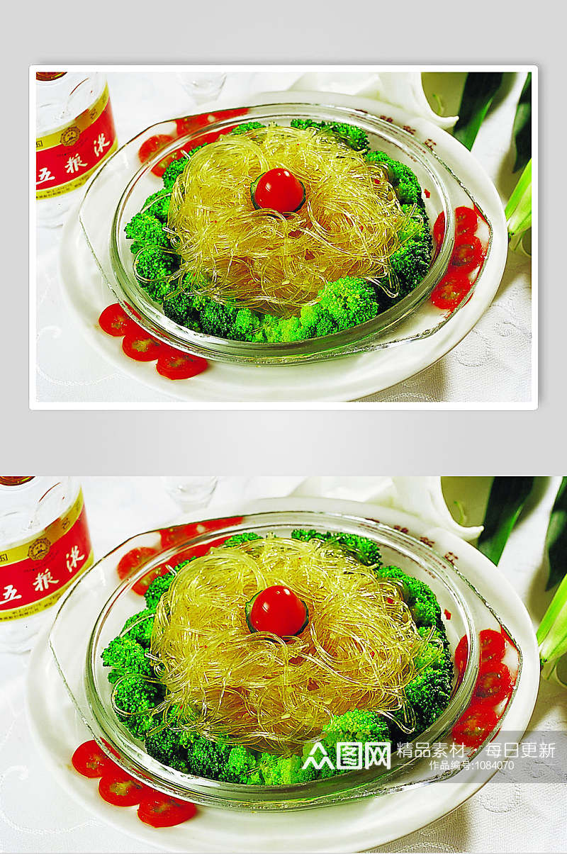兰花鱼翅餐饮高清美食摄影图片素材