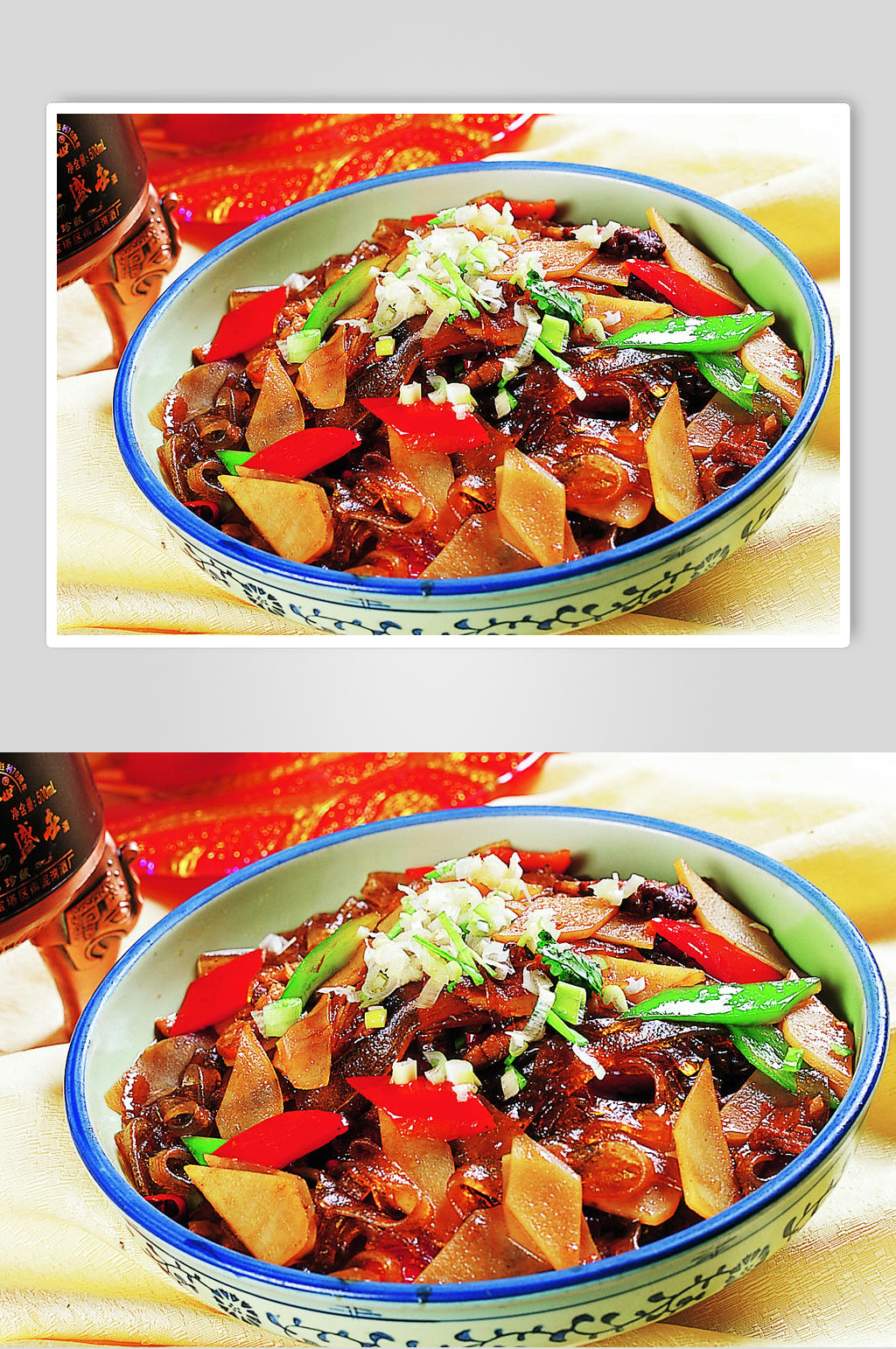 猪肉撬板粉素材