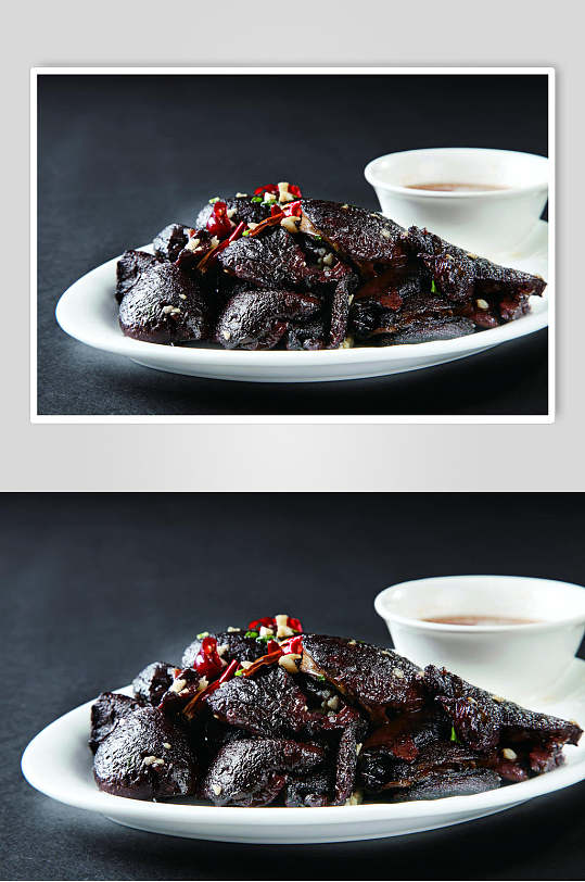 煎灌肠美食图片