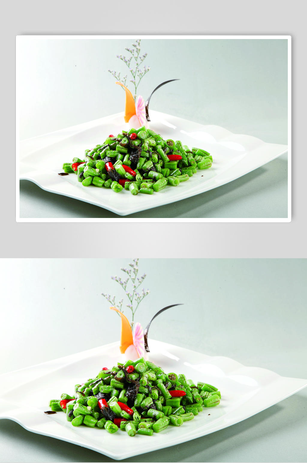 橄榄四季豆素材