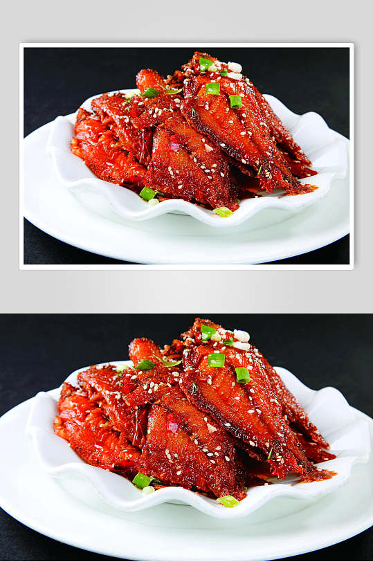 香辣扒皮鱼
