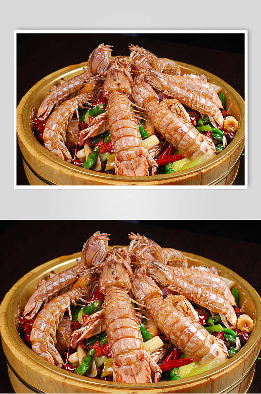 高清美食图片香辣爬爬虾