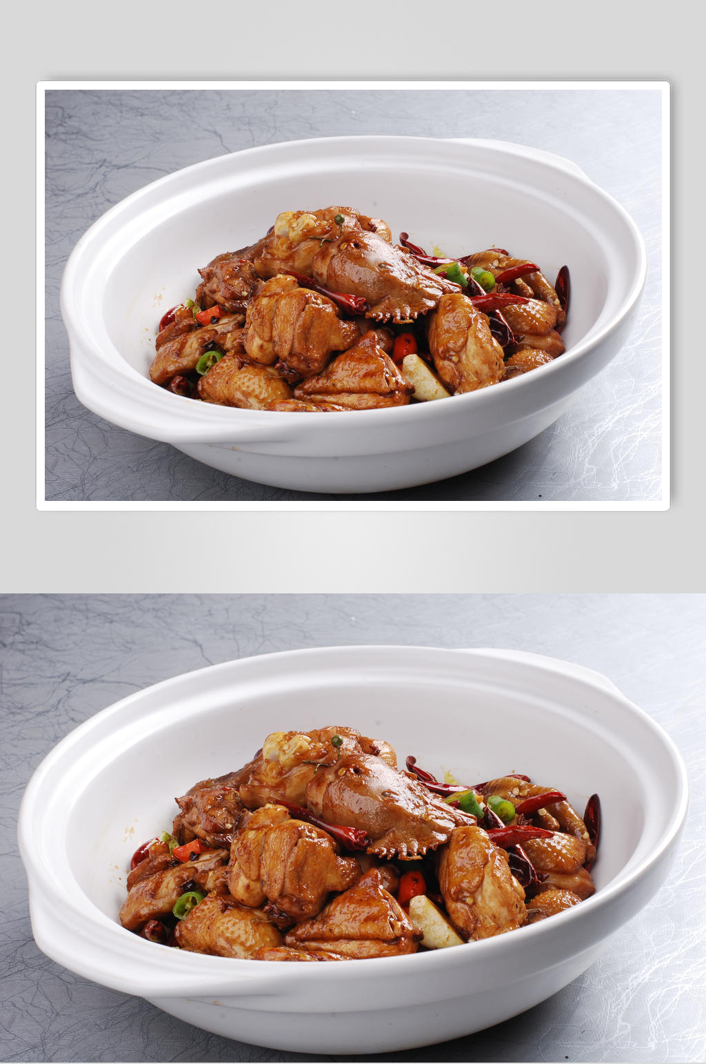 大煲酱香仔鸡素材