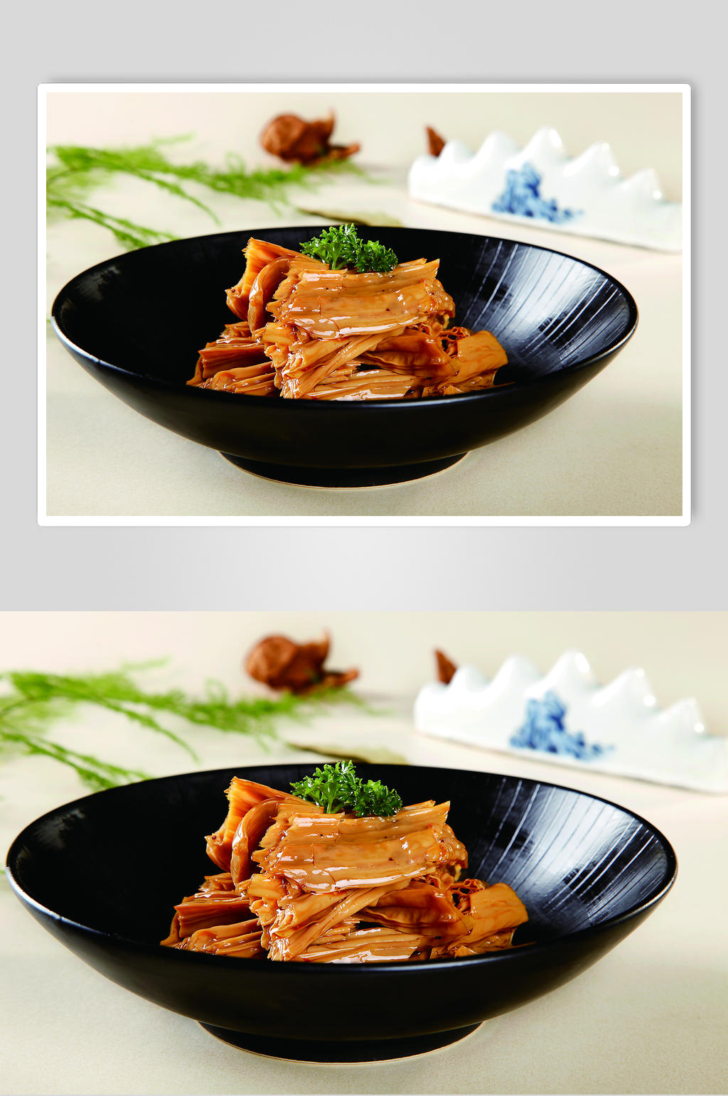 卤腐竹餐饮高清美食摄影图片素材