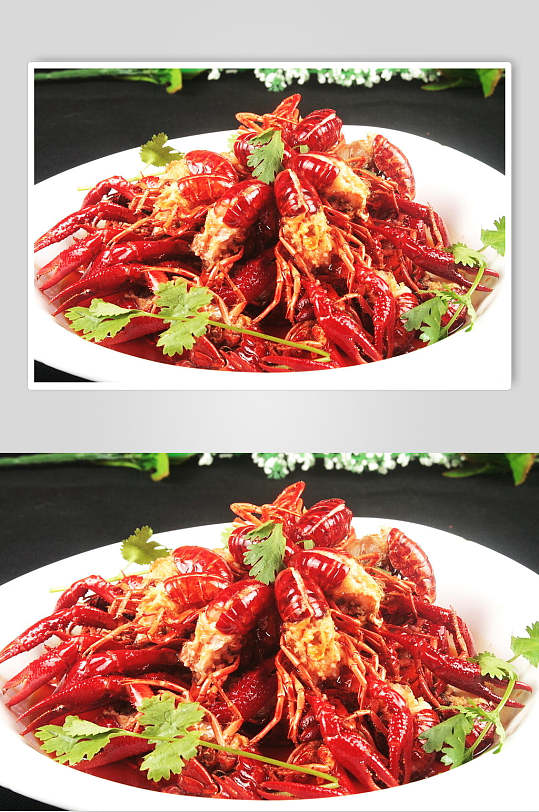 去头小龙虾餐饮美食图片