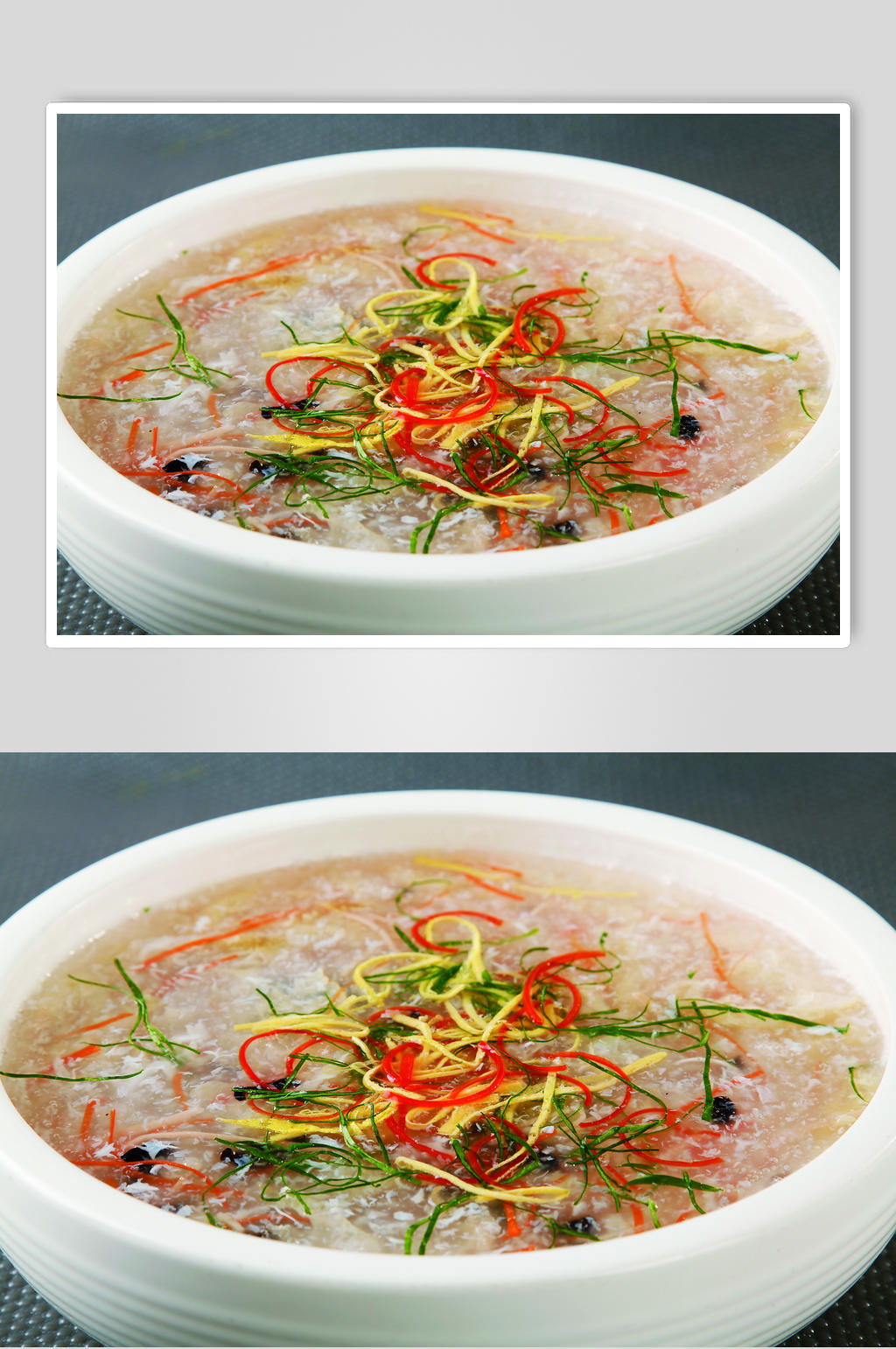 广州三丝鱼肚羹做法图片