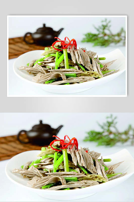 西芹拌腐竹图片-西芹拌腐竹素材下载-众图网