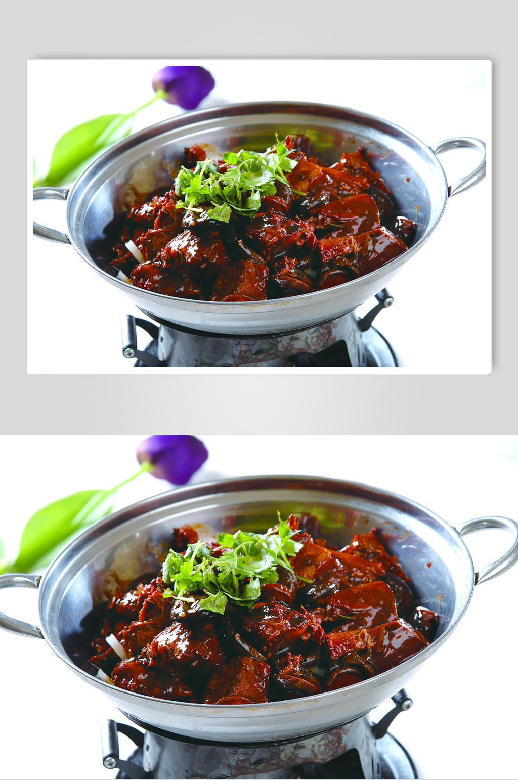 干锅兔肉素材